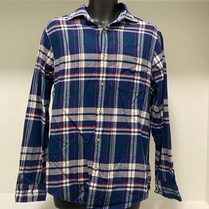 Vineyard Vines Mens Classic Fit Tucker Shirt Size Medium Long Sleeve Plaid